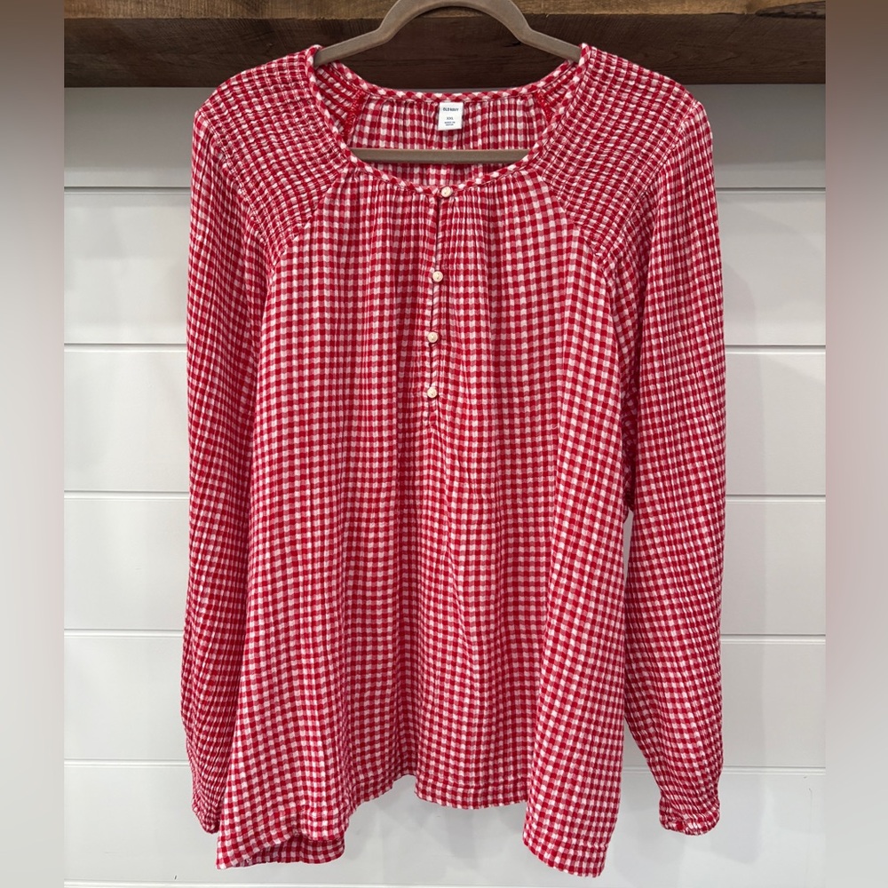 Old Navy Gingham Women's Top